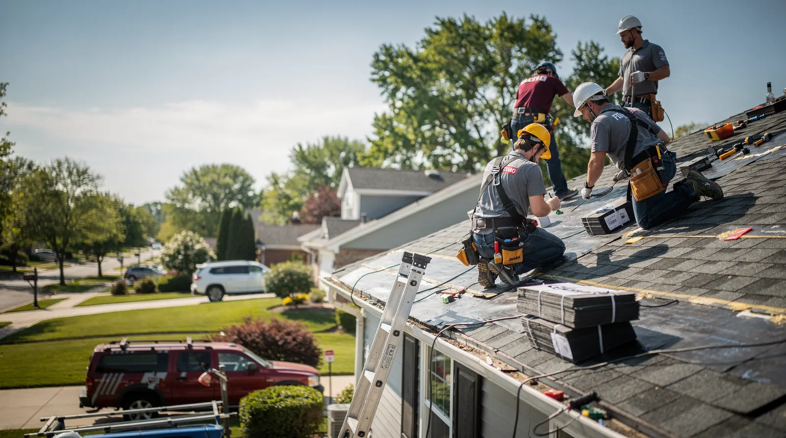 Roof Repair in Montrose, IL around you